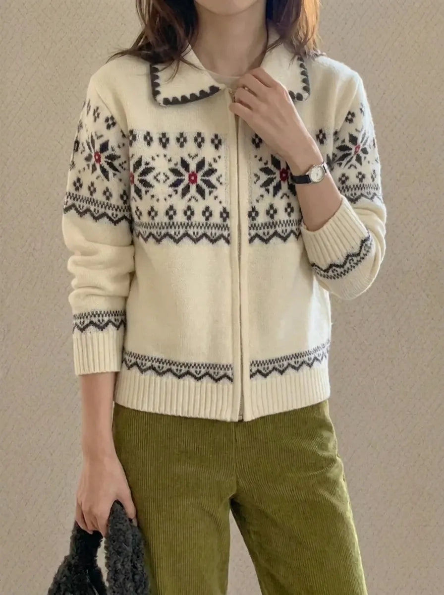 Cair | Wool Sweater with Button Placket