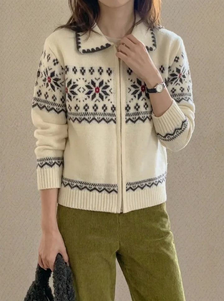 Cair | Wool Sweater with Button Placket
