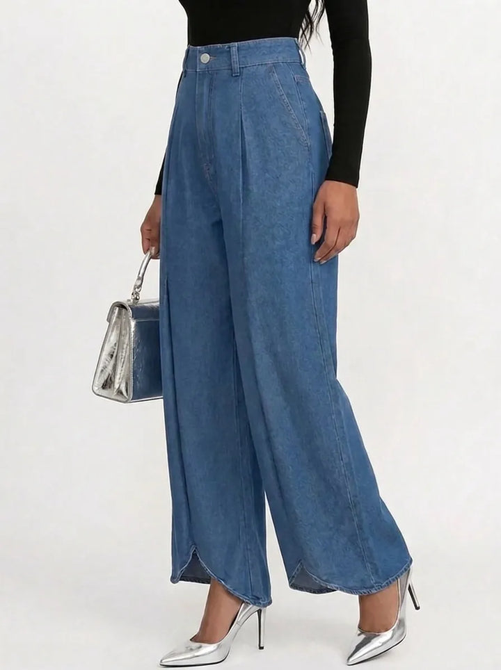 Elegant Wide-Leg Pants