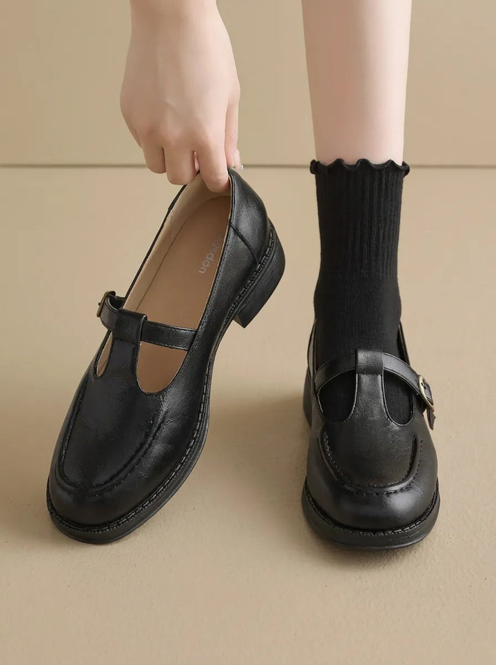 Zhelynne | Orthopedic Mary Jane Shoes with Square Toe