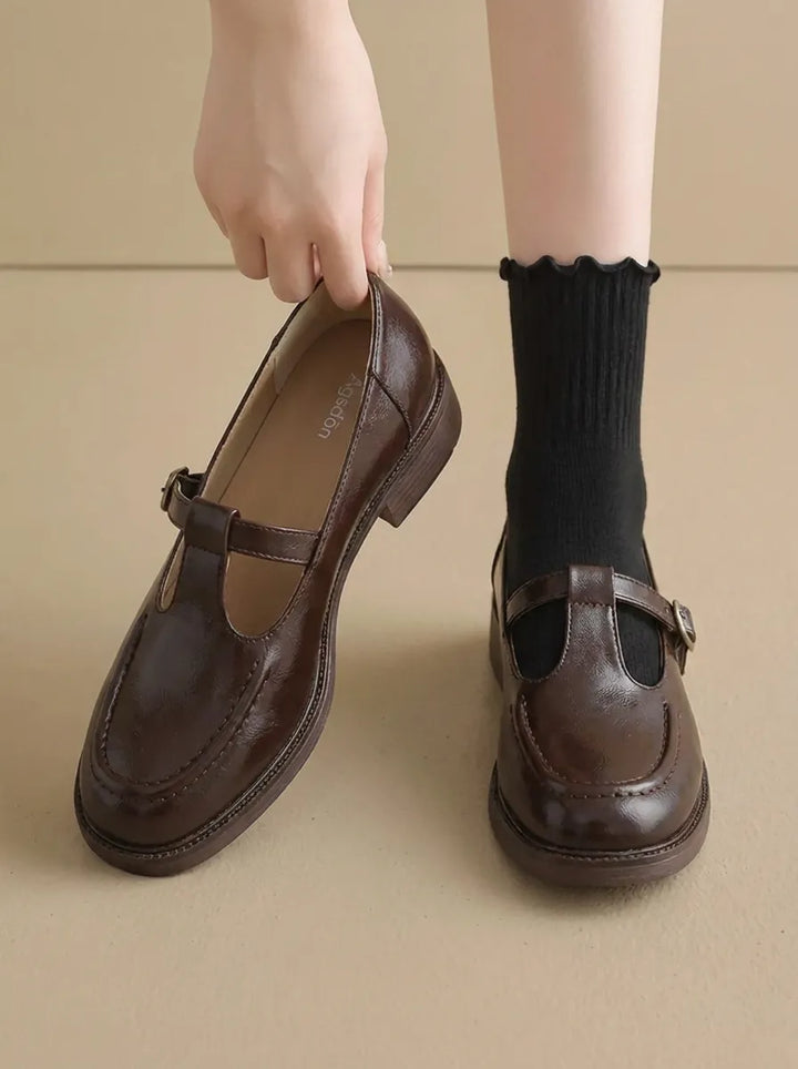 Zhelynne | Orthopedic Mary Jane Shoes with Square Toe