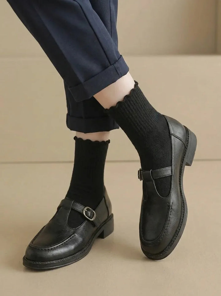 Zhelynne | Orthopedic Mary Jane Shoes with Square Toe