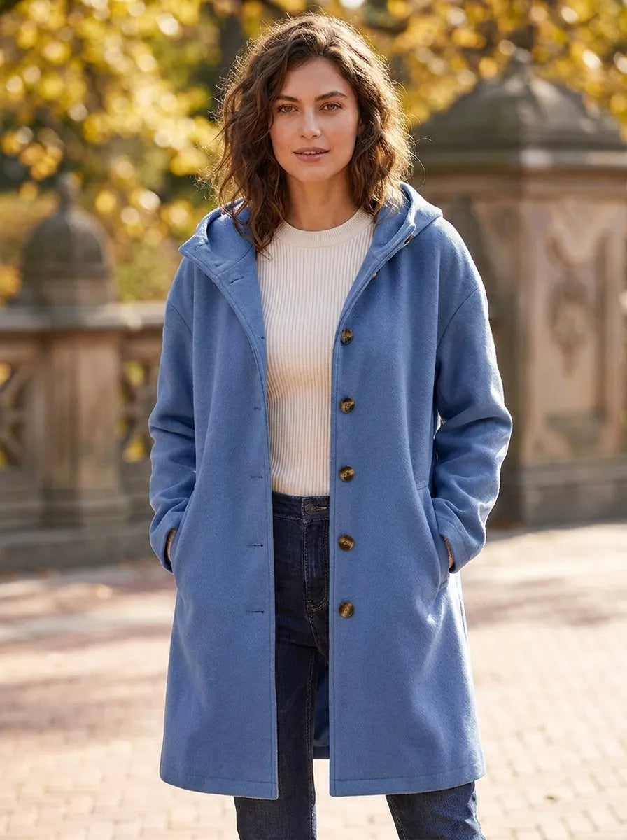 Melina - Women's Long-Sleeve Casual Fleece Plush Jacket