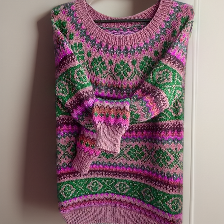 Clari | Fashionable knitted sweater with a loose fit