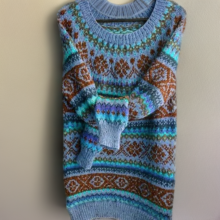Clari | Fashionable knitted sweater with a loose fit