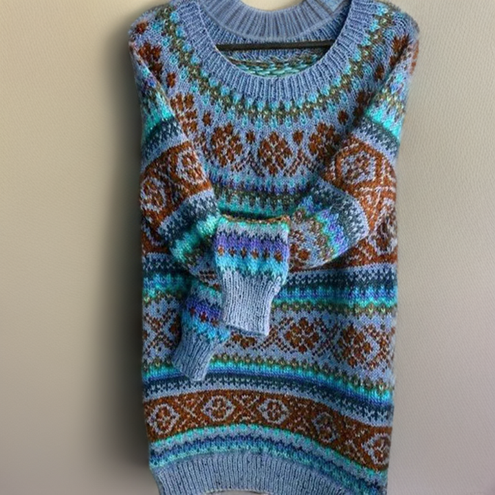 Clari | Fashionable knitted sweater with a loose fit