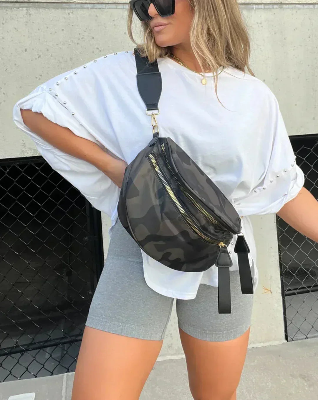 Isabelle™ - Oversized T-Shirt with Studs