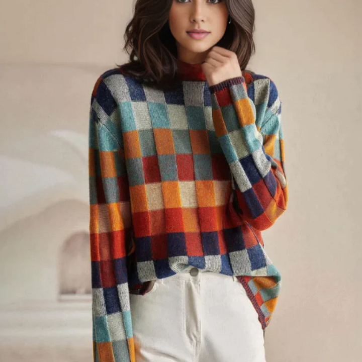 Darby - Colorful Knitted Sweater