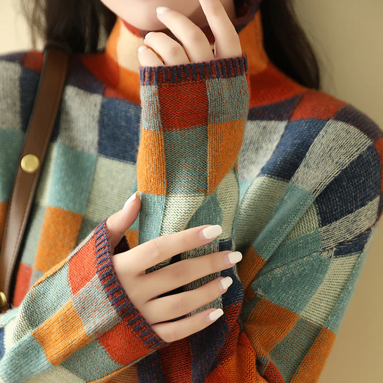 Karina™ - Elegant Turtleneck Sweater