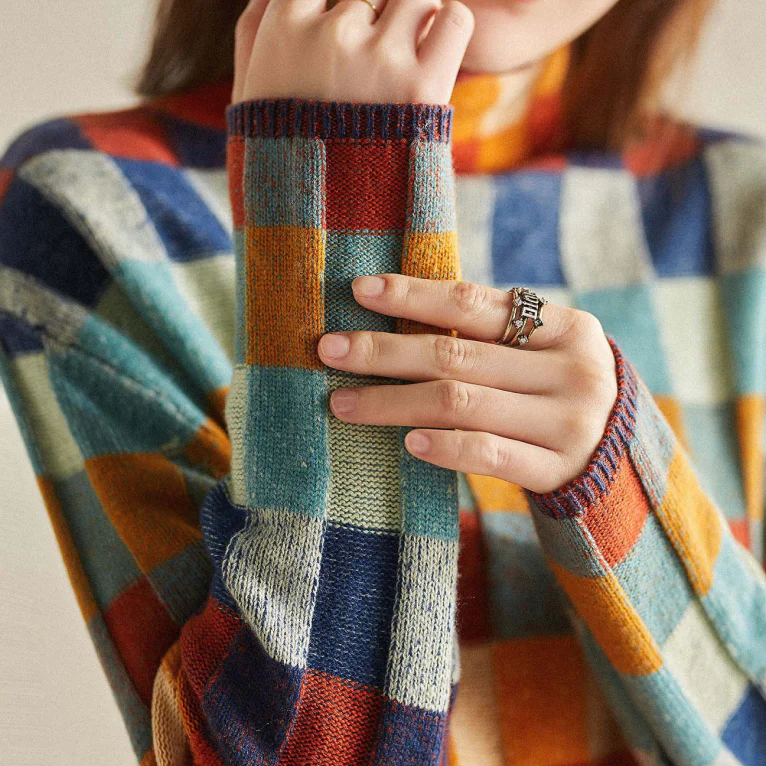 Darby - Colorful Knitted Sweater