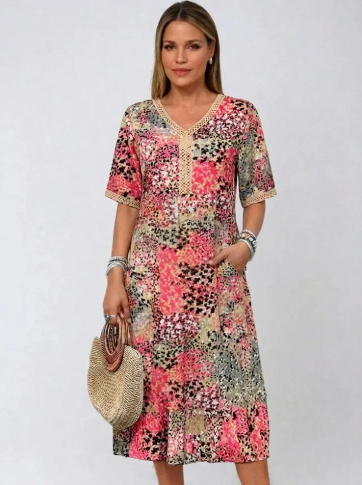 Fatima – Floral Dress