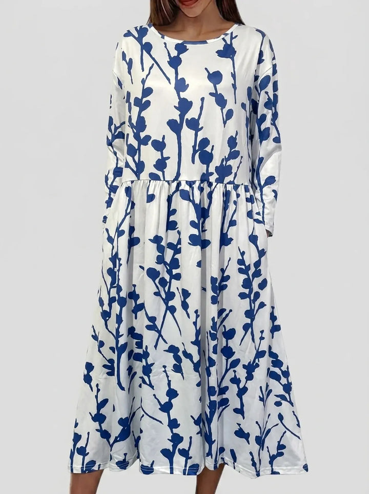 Sela™ – Coastal Floral Midi Dress