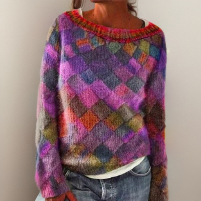 Mirabelle | Colorful loose-fit sweater