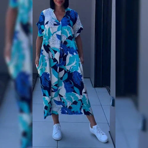 Elena™ – Elegant Floral Dress