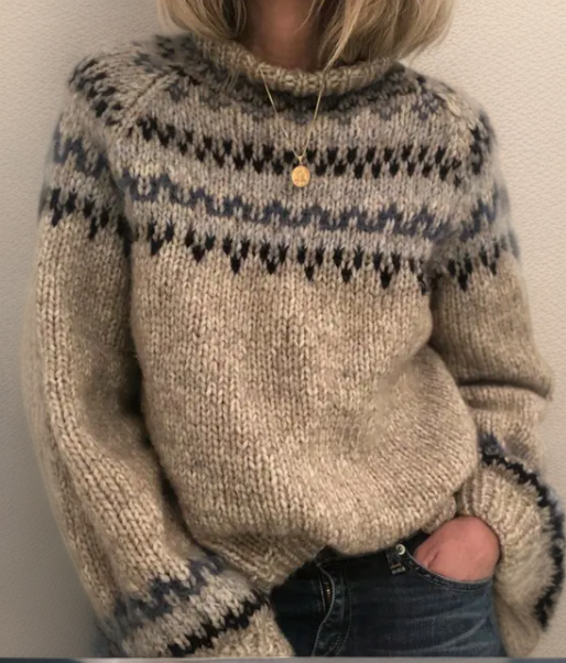 Mie | Retro Chic Pullover