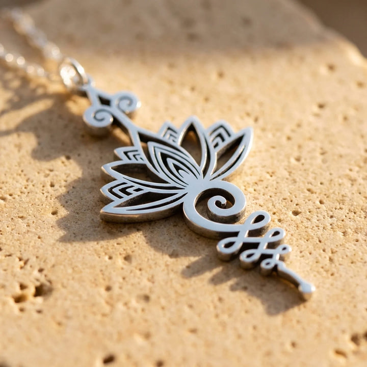 Posira™ Unalome Lotus Pendant
