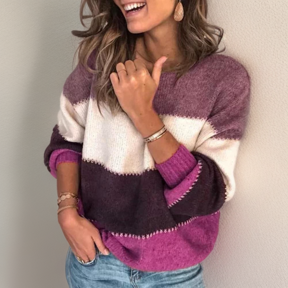 Lianni | Cozy Striped Luxury Sweater
