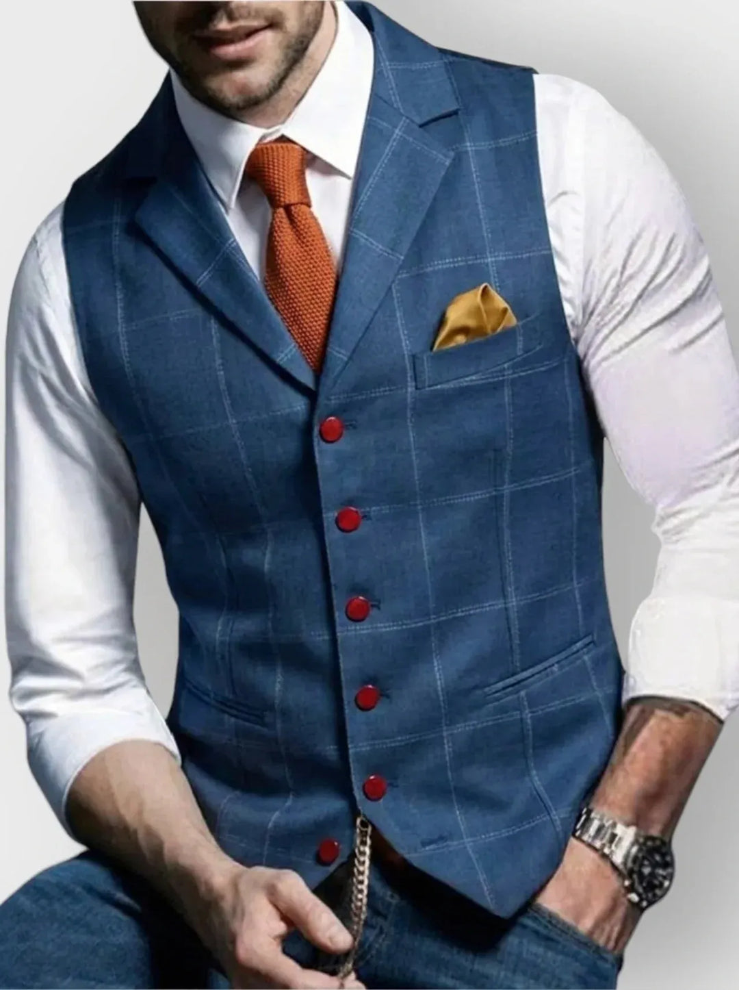 Linus - Elegant and Versatile Vest