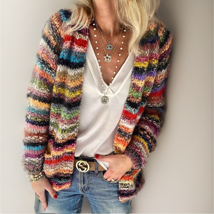Lili | Colorful and Comfortable Vintage Style Sweater