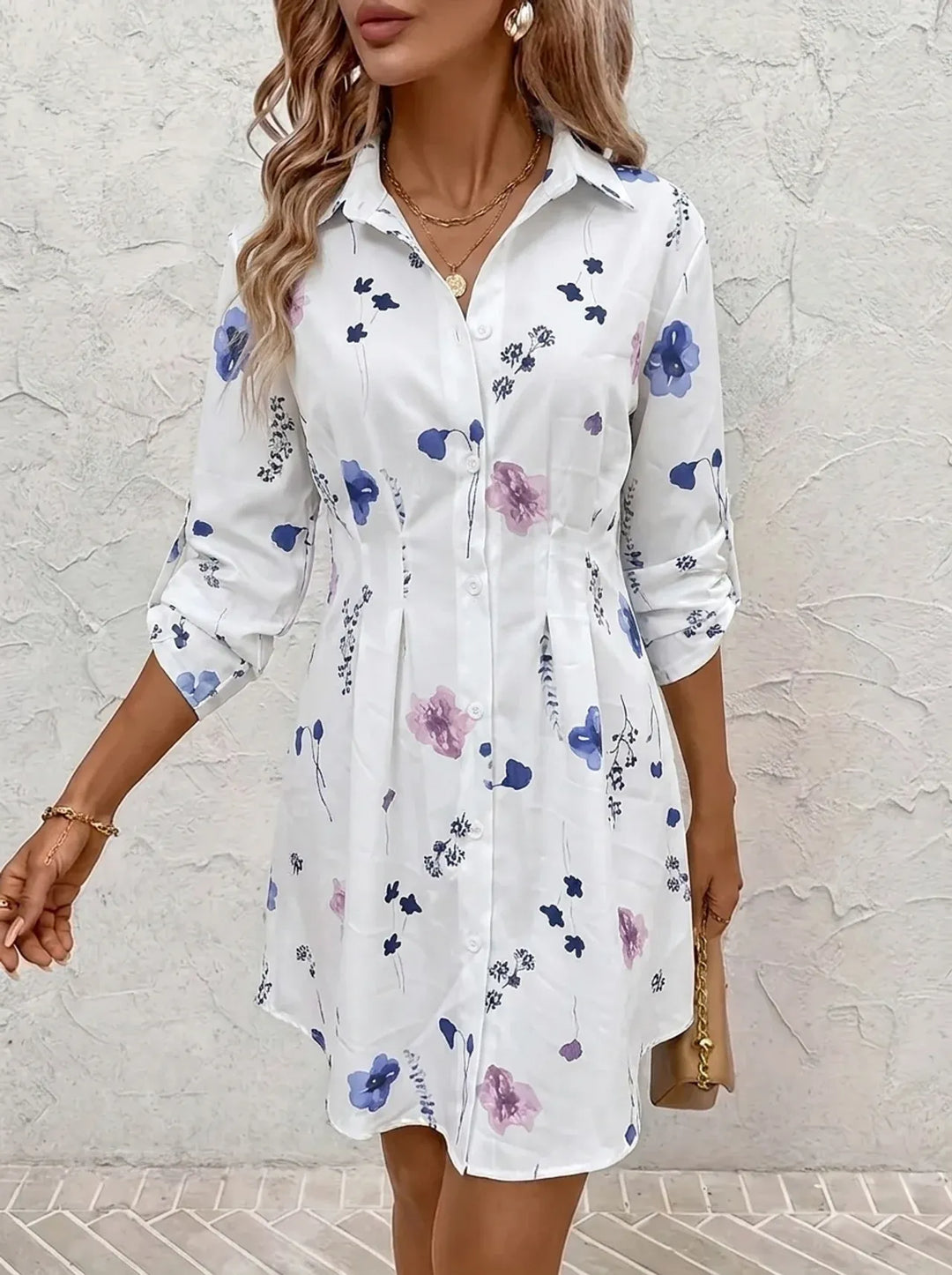 Maya™ - Elegant Floral Dress