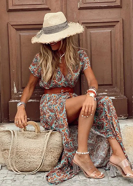 Tahlee™ - Elegant Bohemian Maxi Dress