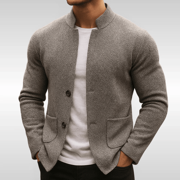 LAURENT MONACO | MEN'S KNITTED TEXTURE WAISTCOAT