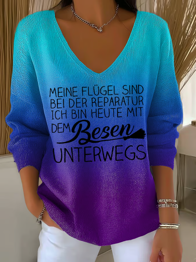 Thea™ - Women's Shirt, Relaxed & Stylish with V-Neck