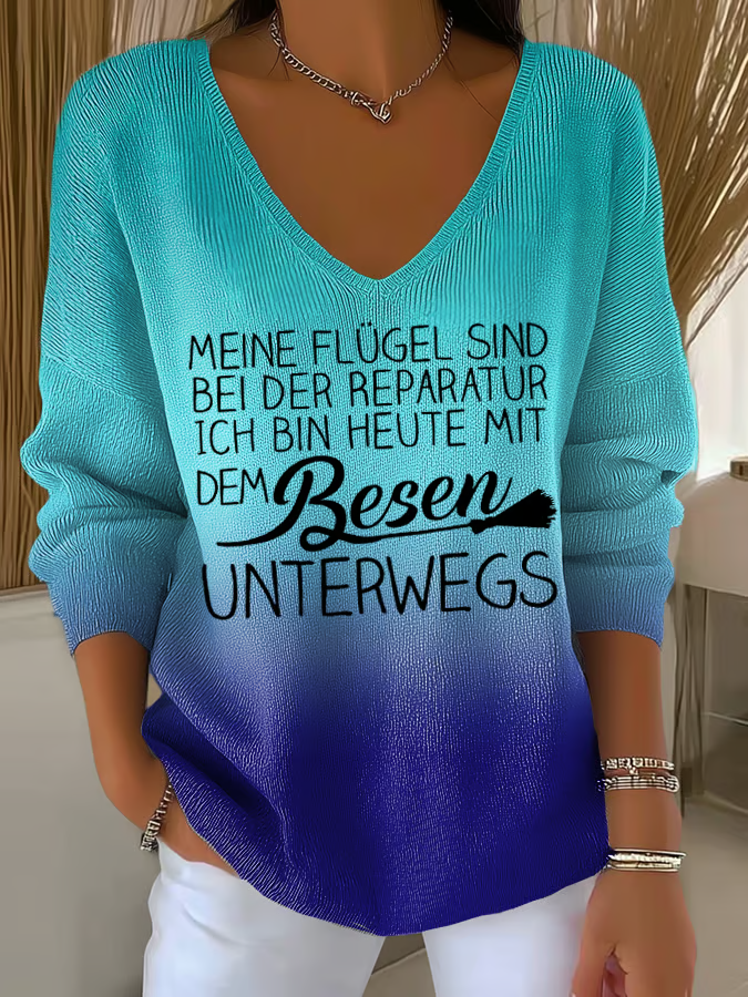 Thea™ - Women's Shirt, Relaxed & Stylish with V-Neck