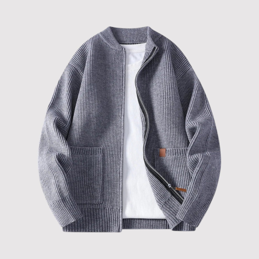 KAIEN | Stylish Rib-Knit Blazer