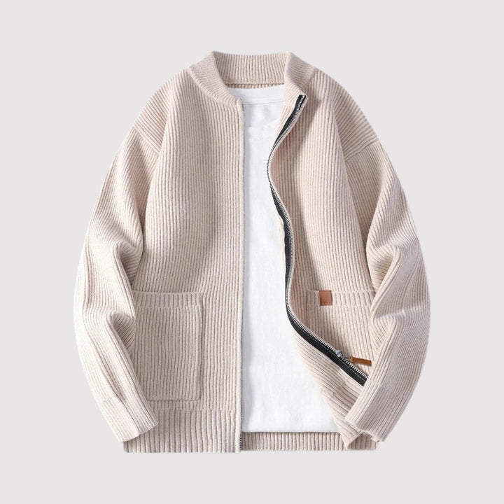 KAIEN | Stylish Rib-Knit Blazer