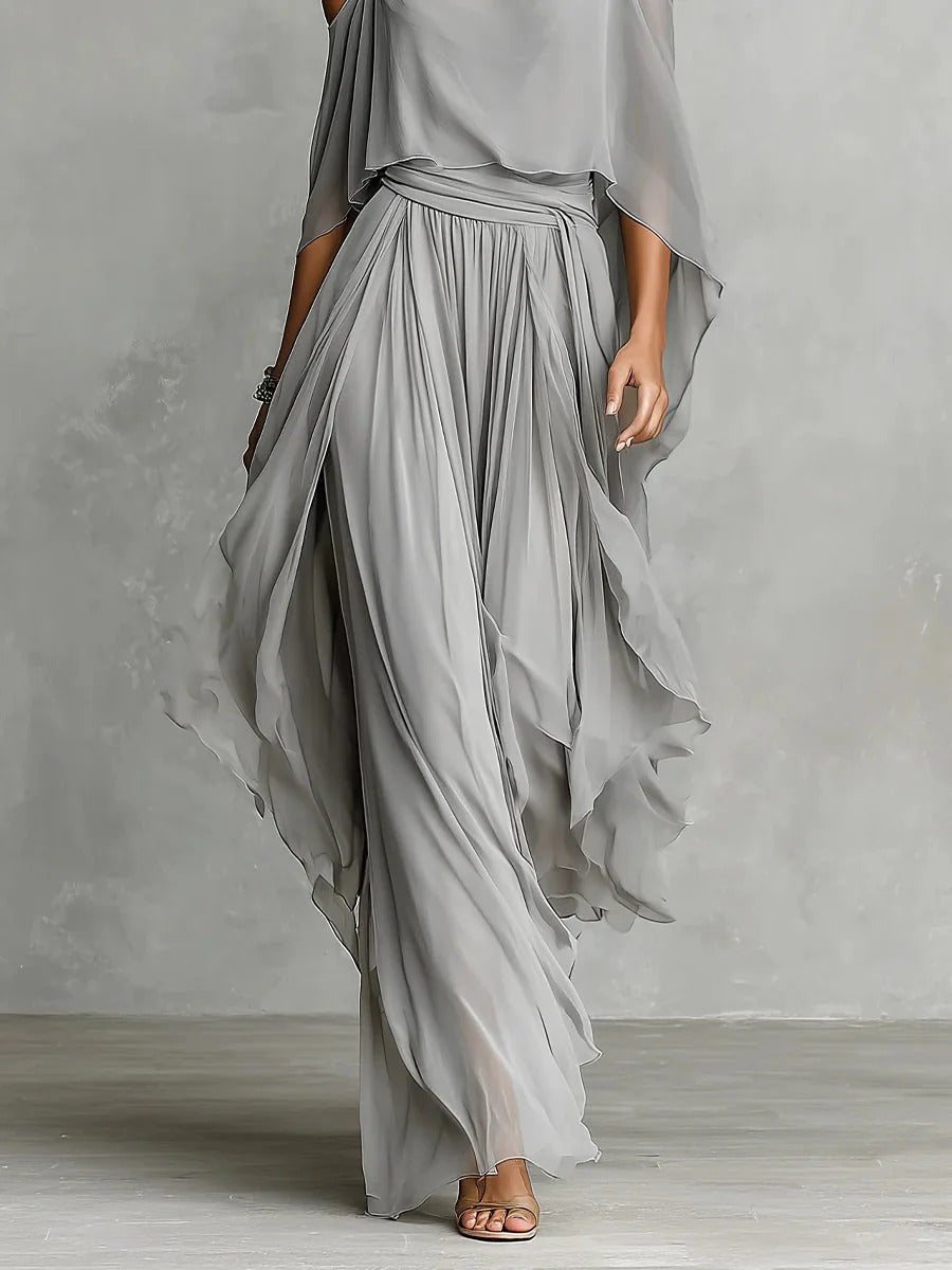 Ivah™ - Off-Shoulder Flowy Set