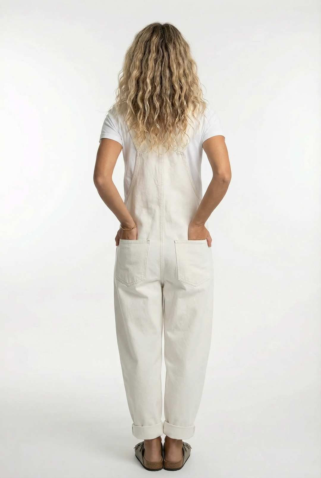 Noelia™ - Versatile Adjustable Buckle Denim Overalls