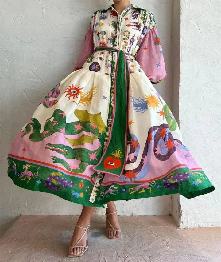 Claudia | Dress with Volume