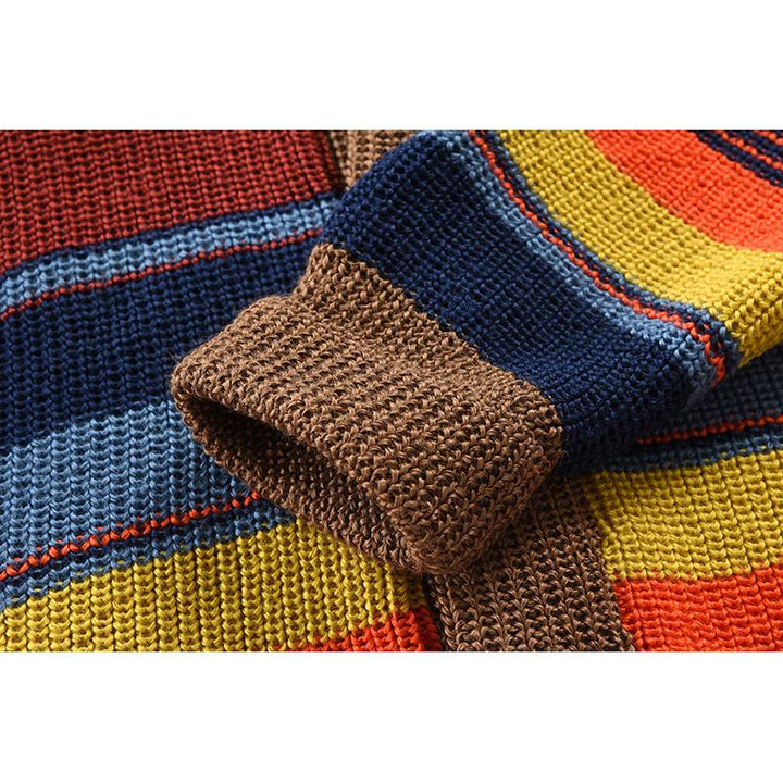 Marcus - Men's Color Block Vest with Lapel Collar