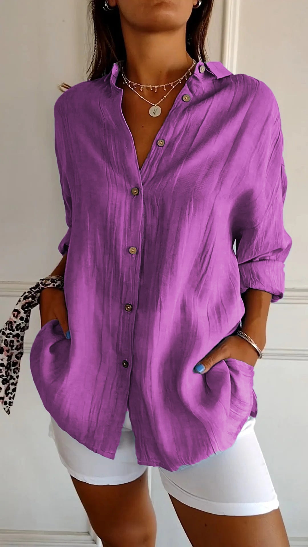 Saskia | Elegant Women's Shirt