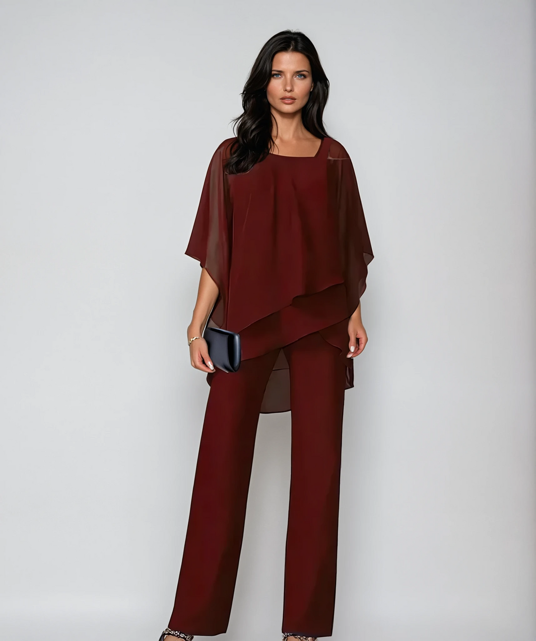 Mariella™ Layered Look Two-Piece Ensemble