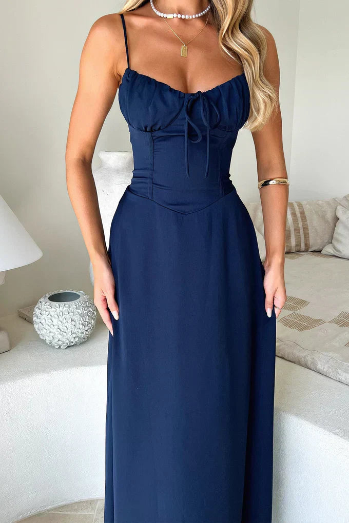 Cambria - Elegant Maxi Dress with Spaghetti Straps