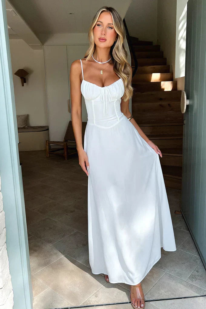 Cambria - Elegant Maxi Dress with Spaghetti Straps
