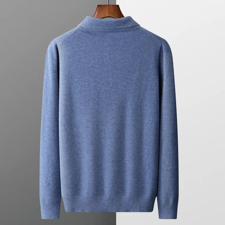 Tobias™ | Cashmere Polo Business Pullover