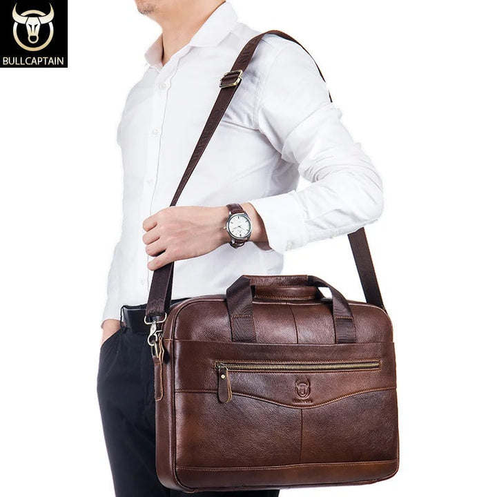 CAPTAIN | Leather Briefcase