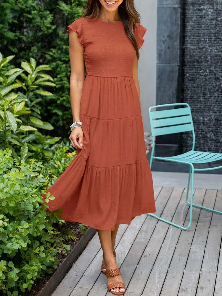 MEGHAN™ - Elegant Dress with Tummy Control