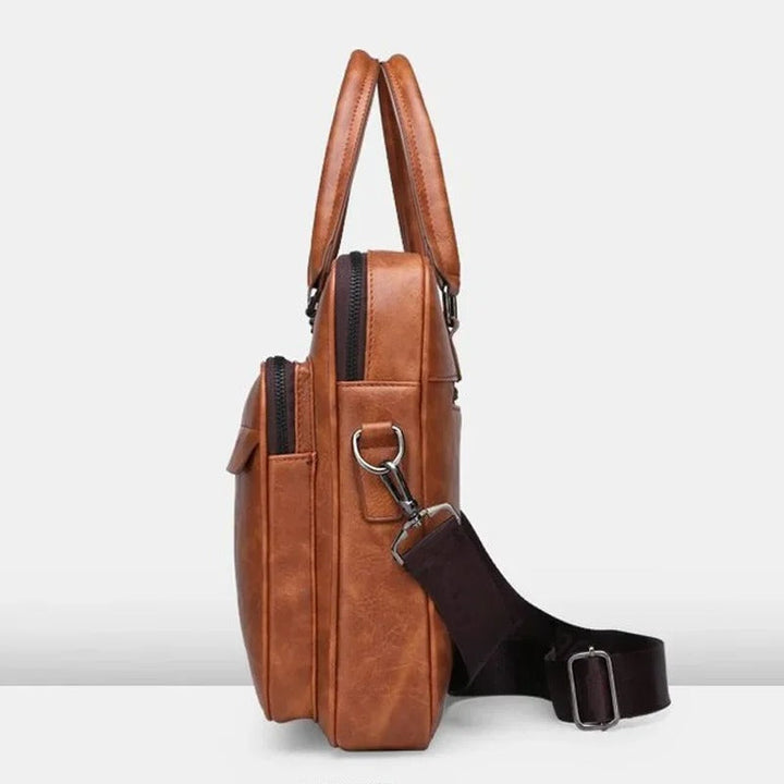 GIORGIO | Leather Shoulder Bag