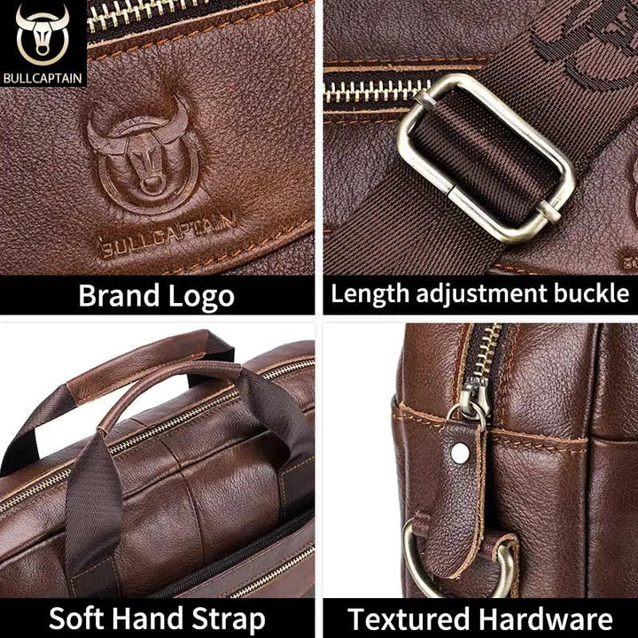 CAPTAIN | Leather Briefcase