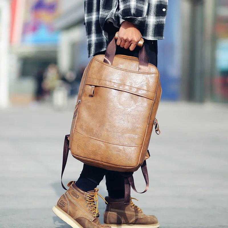 EUGENIO | Men's Leather Backpack for the Office