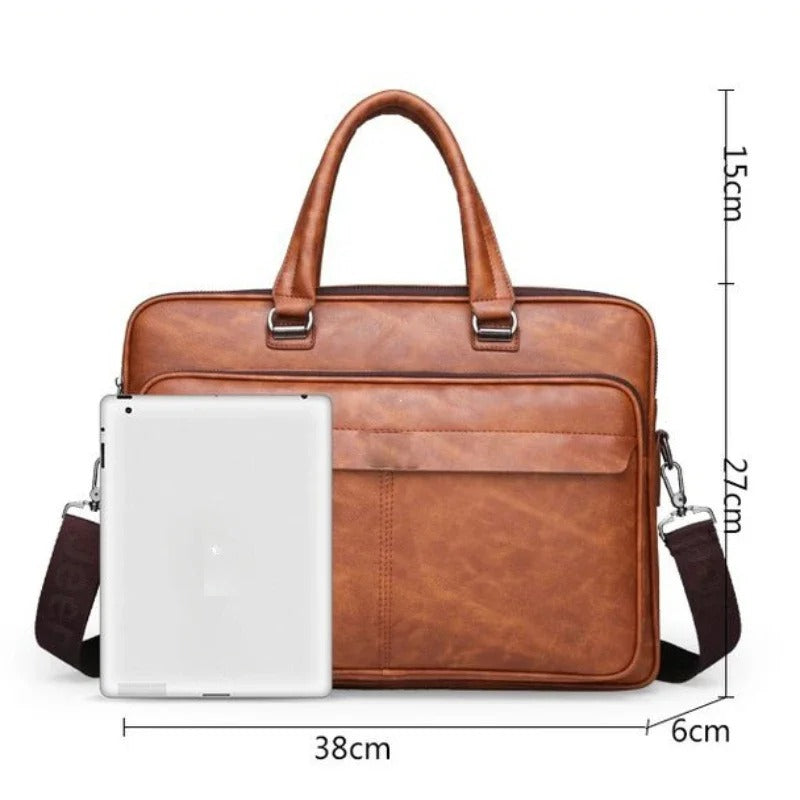 GIORGIO | Leather Shoulder Bag