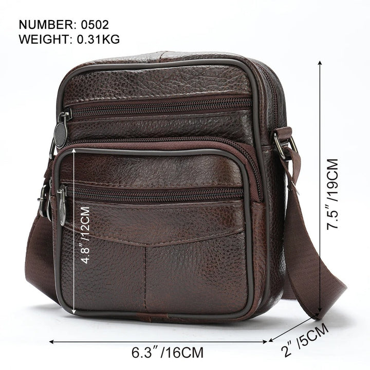 FRANCO | Comfortable Men's Leather Shoulder Bag