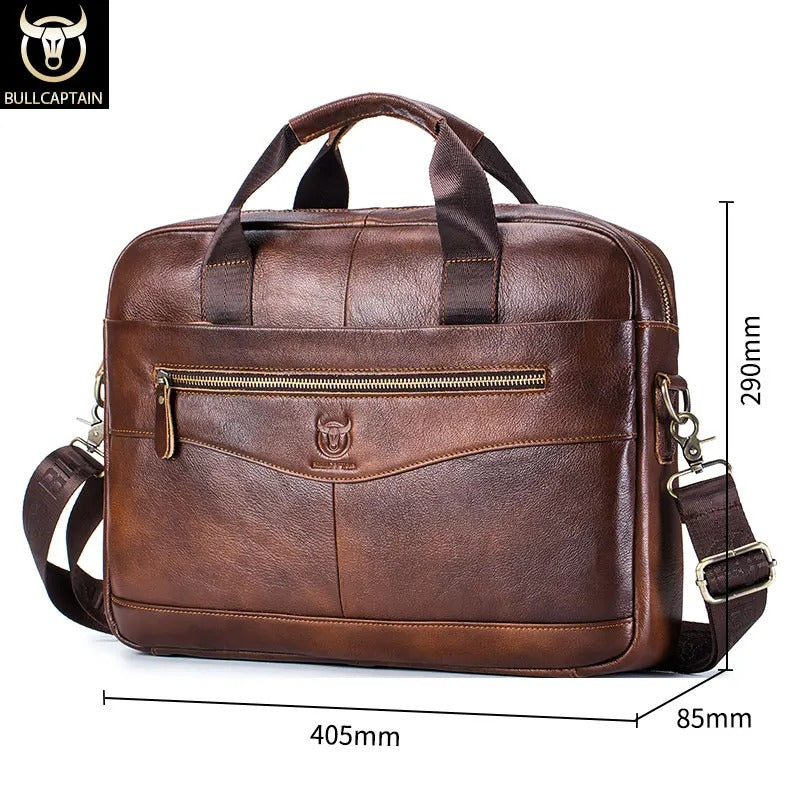 CAPTAIN | Leather Briefcase