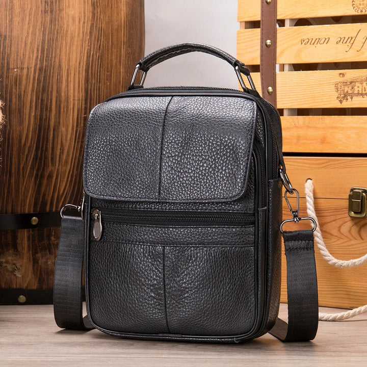 ALESSIO | Leather shoulder bag for everyday