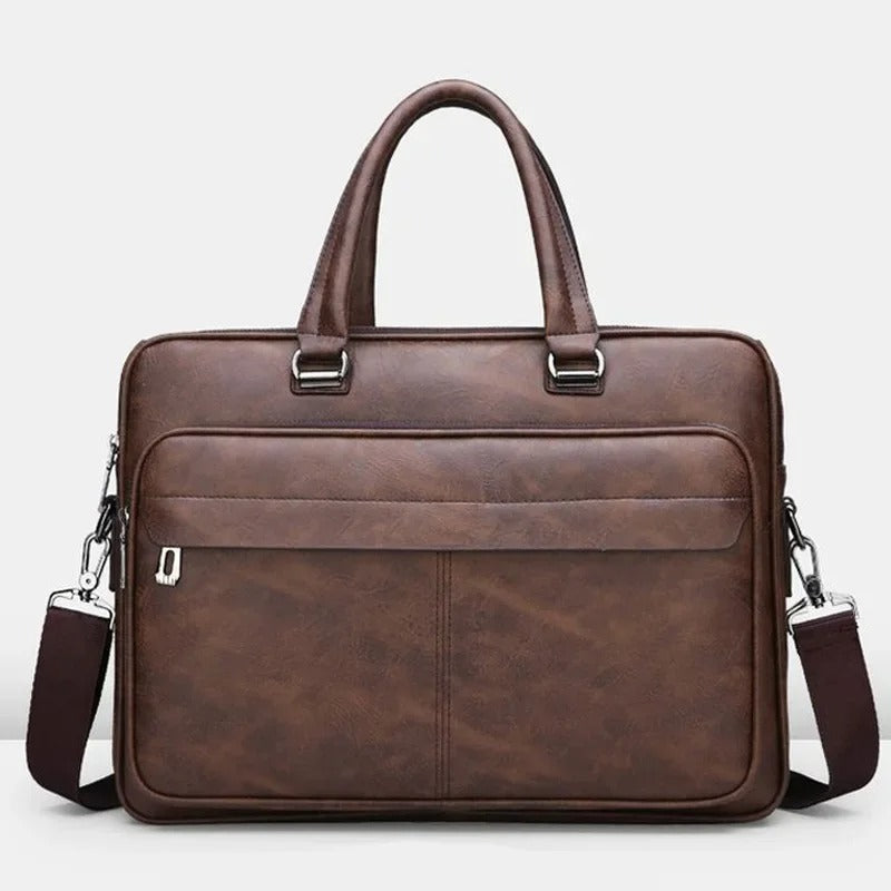 GIORGIO | Leather Shoulder Bag