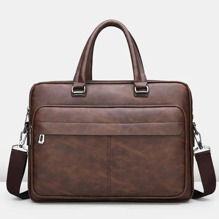 GIORGIO | Leather Shoulder Bag